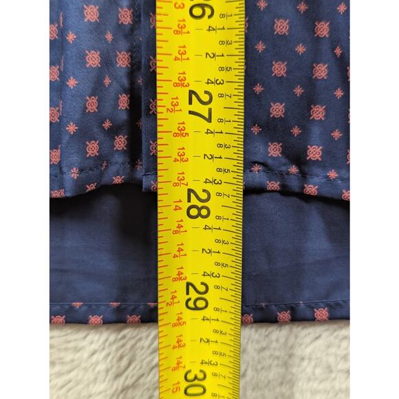 Peter Millar Palmico Neat Short Sleeve Cotton Button Up Shirt Size MEDIUM Rose - Picture 5 of 6